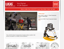 Tablet Screenshot of lucas-cpr.com